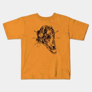 Sugar horse skull Kids T-Shirt